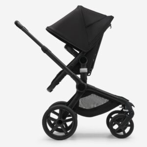 Bugaboo Fox 5 carrycot and seat pushchair Midnight black