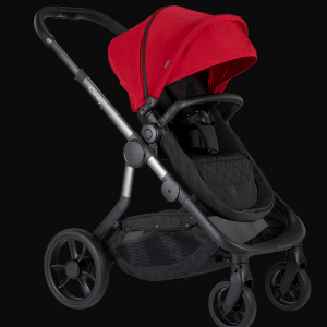 Orange Pushchair and Carrycot - Magma