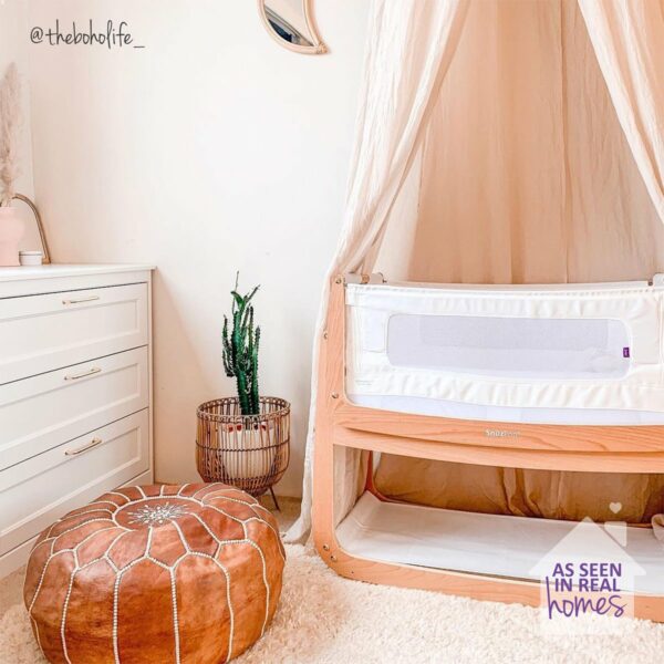 SnuzPod4 Bedside Crib White