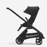 Bugaboo Dragonfly carrycot and seat pushchair Midnight black