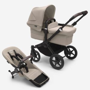 Bugaboo Donkey 5 Mono carrycot and seat pushchair Desert taupe