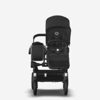 Bugaboo Donkey 5 Mono carrycot and seat pushchair Midnight black