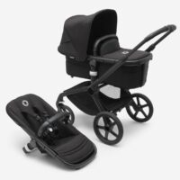 Bugaboo Fox 5 carrycot and seat pushchair Midnight black
