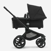 Bugaboo Fox 5 carrycot and seat pushchair Midnight black