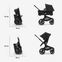 Bugaboo Fox 5 carrycot and seat pushchair Astro purple