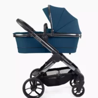 Peach 7 Pushchair and Carrycot - Complete Bundle Black Phantom Cobalt