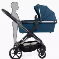 Peach 7 Pushchair and Carrycot - Complete Bundle Black Phantom Cobalt