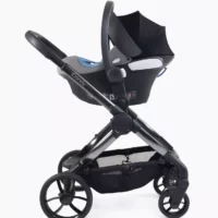 Peach 7 Pushchair and Carrycot - Complete Bundle Phantom Dark Grey