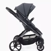 Peach 7 Pushchair and Carrycot - Complete Bundle Phantom Dark Grey