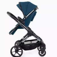 Peach 7 Pushchair and Carrycot - Complete Bundle Black Phantom Cobalt