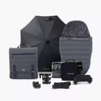 Peach 7 Pushchair and Carrycot - Complete Bundle Phantom Truffle