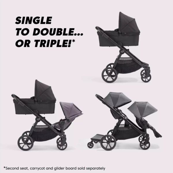 city select 2 double pushchair