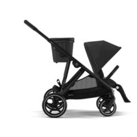 CYBEX Double Pushchair Gazelle S Moon Black (Black Frame)