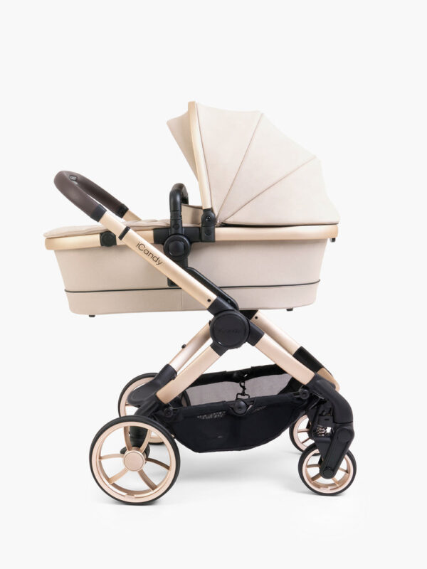 Peach 7 Biscotti Pushchair and Carrycot - Car Seat Bundle - Image 8